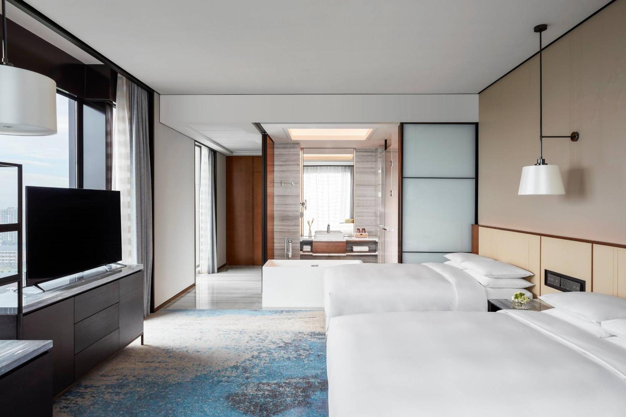 Shanghai Marriott Hotel Pudong South Nanhui Zewnętrze zdjęcie