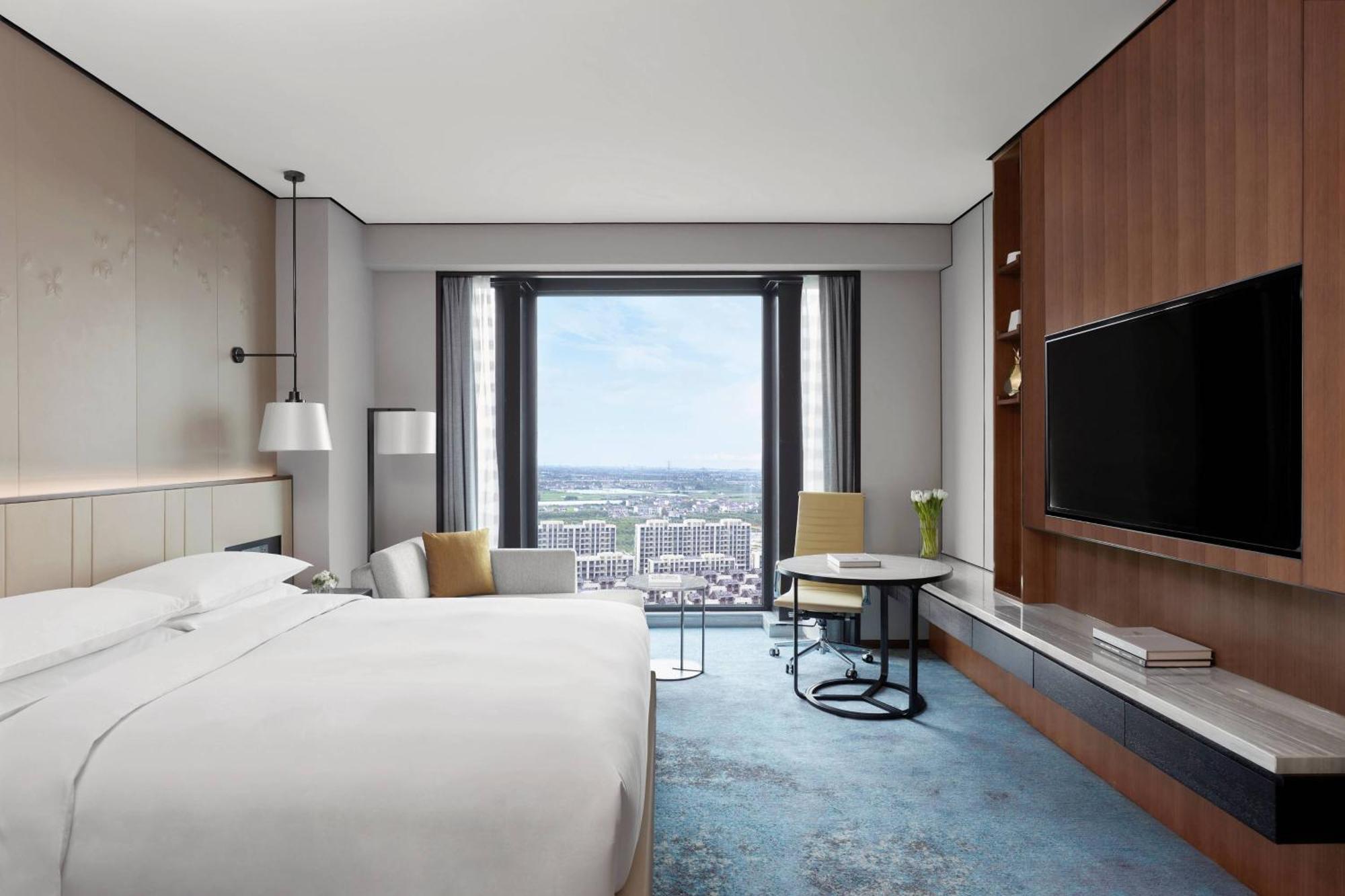 Shanghai Marriott Hotel Pudong South Nanhui Zewnętrze zdjęcie