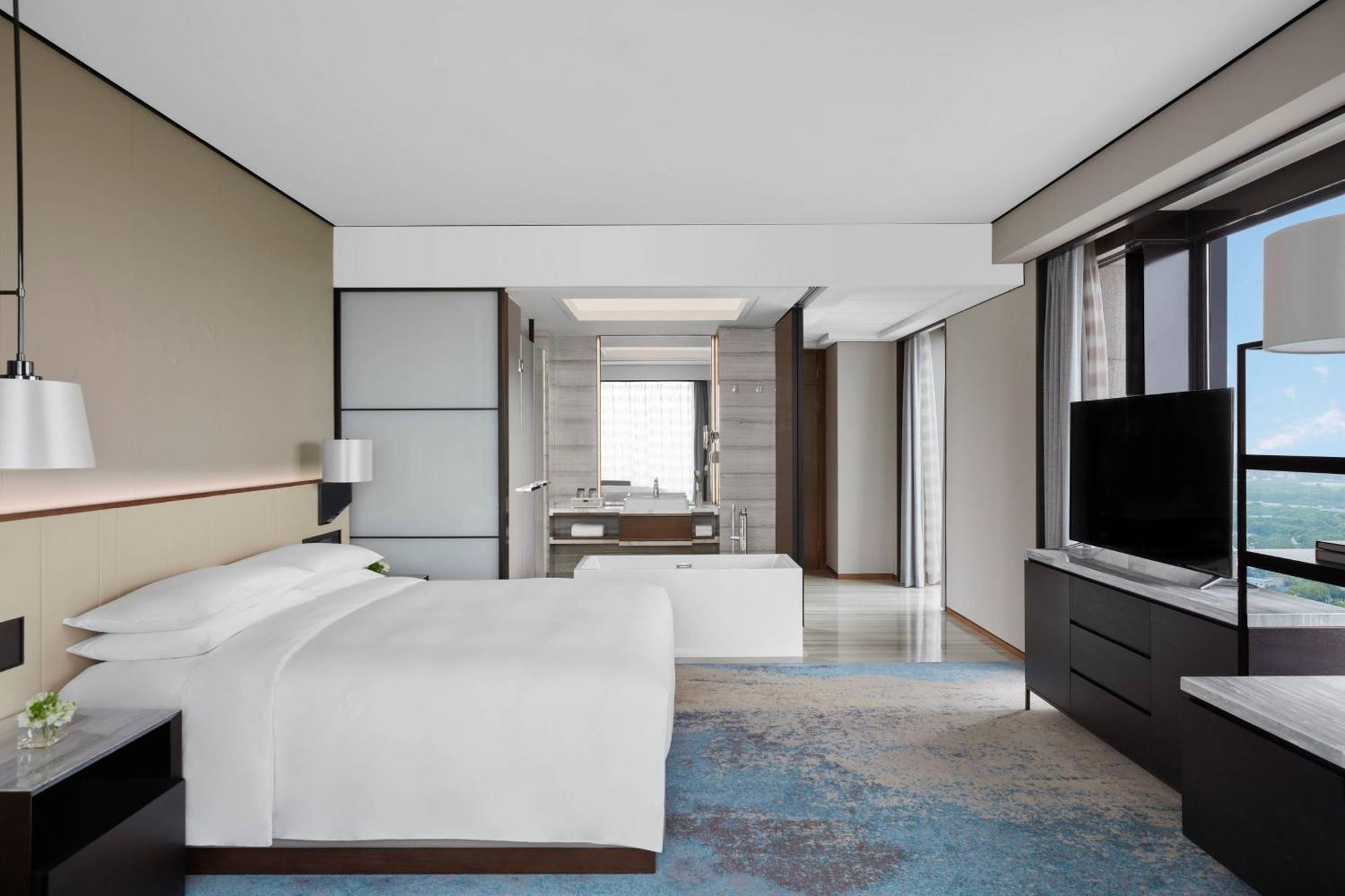 Shanghai Marriott Hotel Pudong South Nanhui Zewnętrze zdjęcie