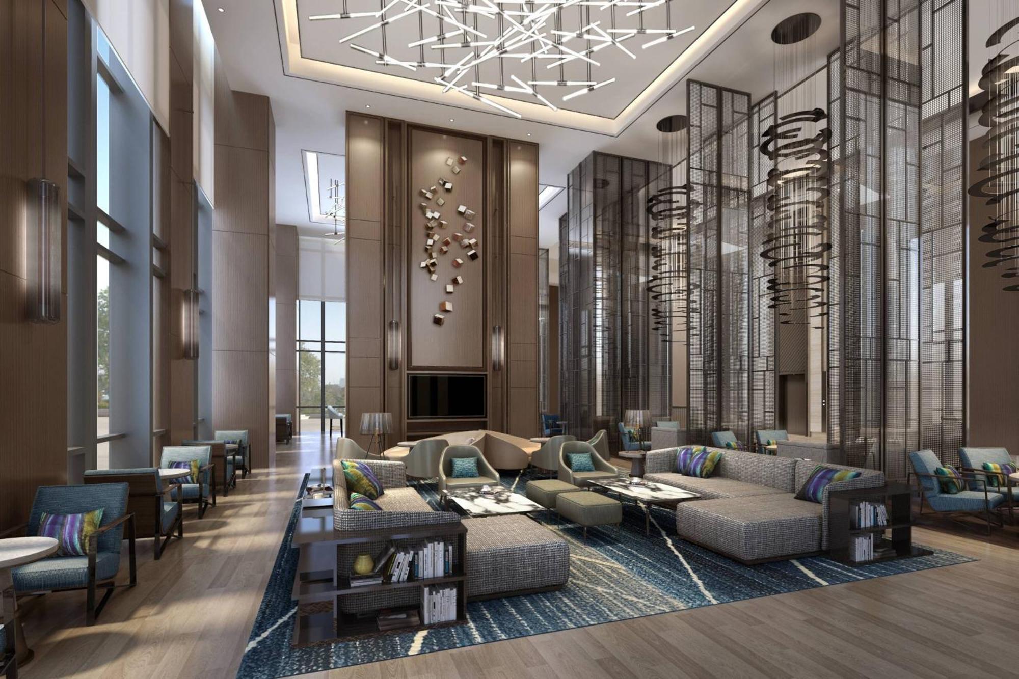 Shanghai Marriott Hotel Pudong South Nanhui Zewnętrze zdjęcie