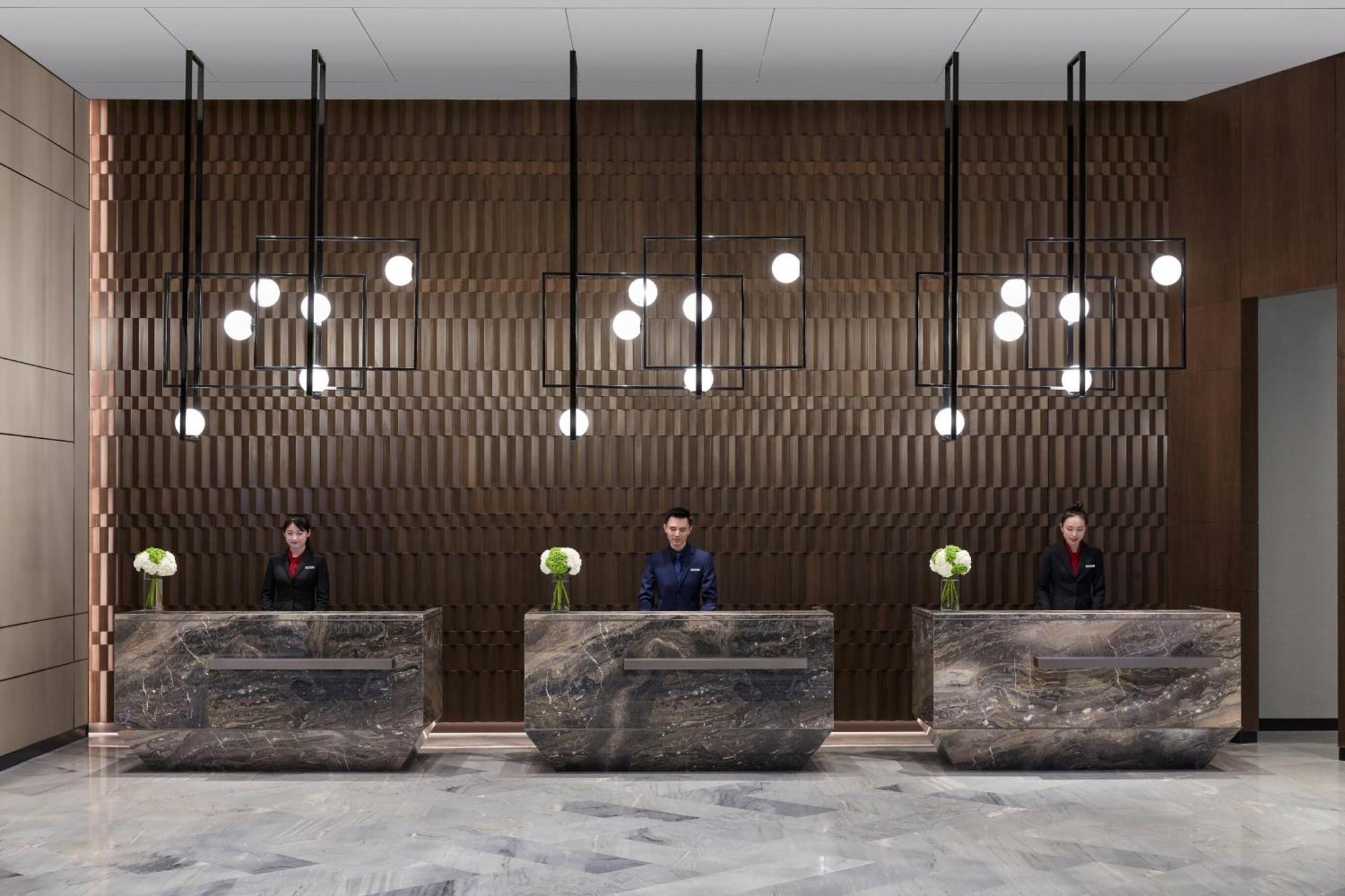 Shanghai Marriott Hotel Pudong South Nanhui Zewnętrze zdjęcie