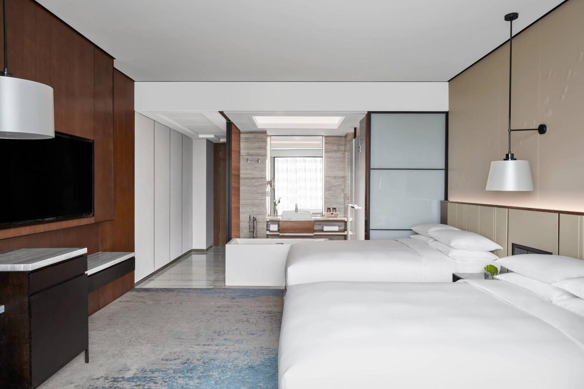 Shanghai Marriott Hotel Pudong South Nanhui Zewnętrze zdjęcie