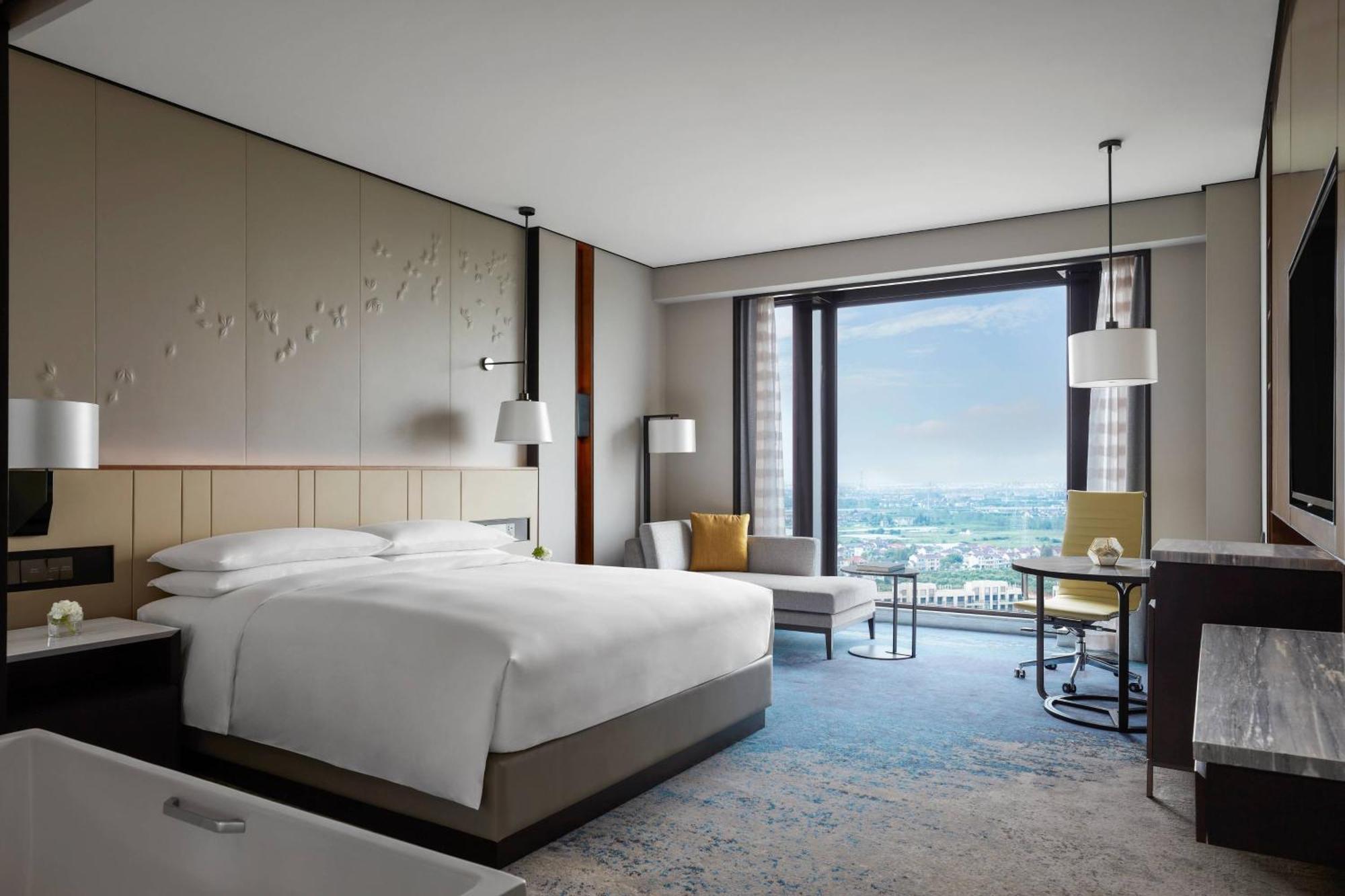 Shanghai Marriott Hotel Pudong South Nanhui Zewnętrze zdjęcie