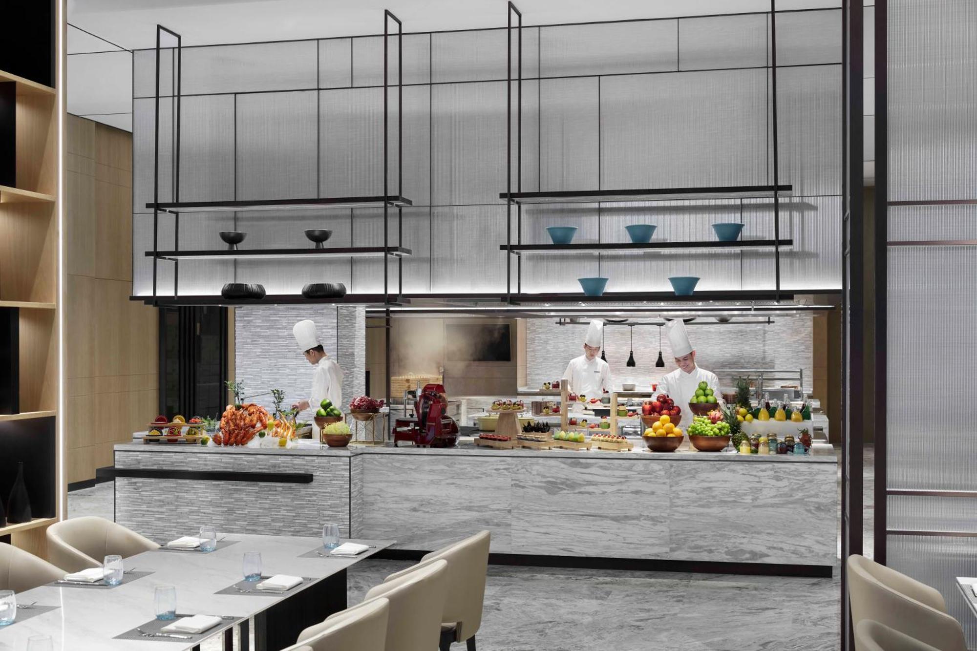 Shanghai Marriott Hotel Pudong South Nanhui Zewnętrze zdjęcie